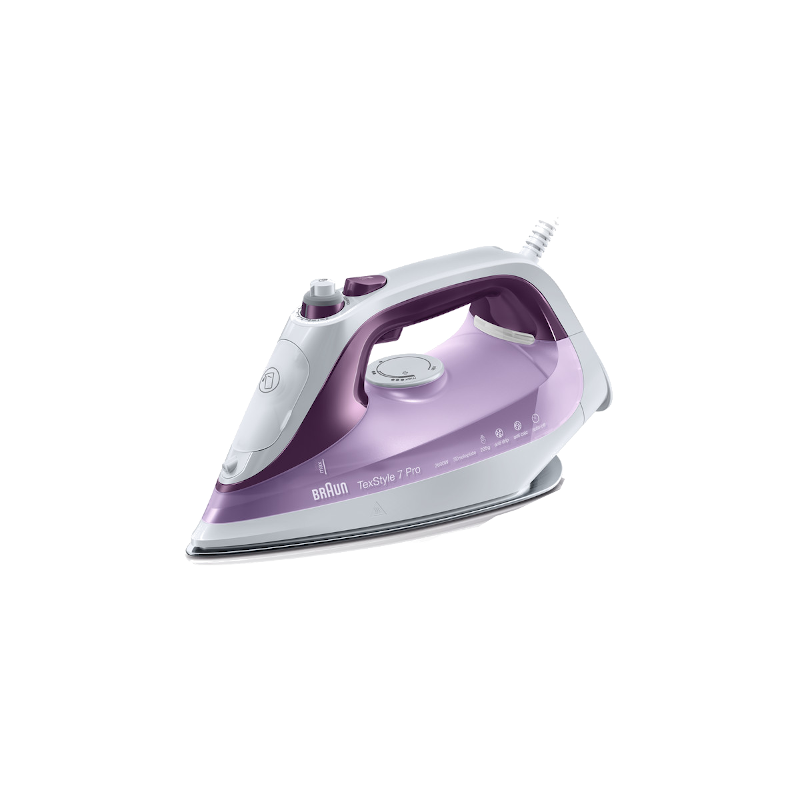 Праска звичайна, з паром BRAUN SI 7066 VI, 2600 Вт, 300 мл